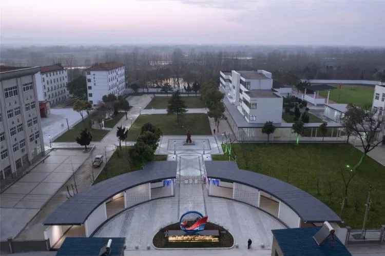 BIM Architecture | Rural Revitalization: Renovation of Township Middle Schools - Planning and Design of Xinrui Guhe Middle School in Quanjiao County/Shanghai Sixu Architecture