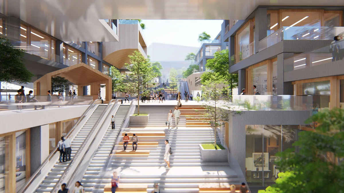 BIM Architecture | Bid winning Proposal for Shenzhen Cultural Center New Building - Cultural Ark/Internal Building+China Construction Technology