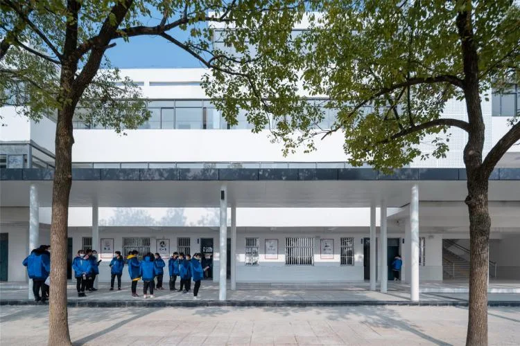 BIM Architecture | Rural Revitalization: Renovation of Township Middle Schools - Planning and Design of Xinrui Guhe Middle School in Quanjiao County/Shanghai Sixu Architecture