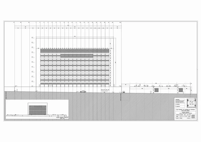 BIM Architecture | Classic Project: The Story of Light and Concrete | Granada Savings Bank Headquarters