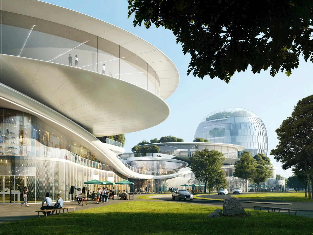 BIM Architecture | MAD New Work: Jiaxing 'Railway Station in the Forest'