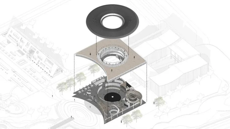 BIM Architecture | Jianye Blue Ocean Zhengfeng Hotel Complex/Shanghai Riqing Architectural Design