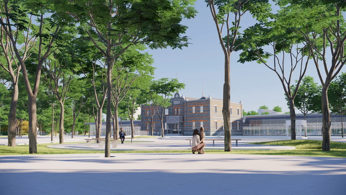 BIM Architecture | MAD New Work: Jiaxing 'Railway Station in the Forest'