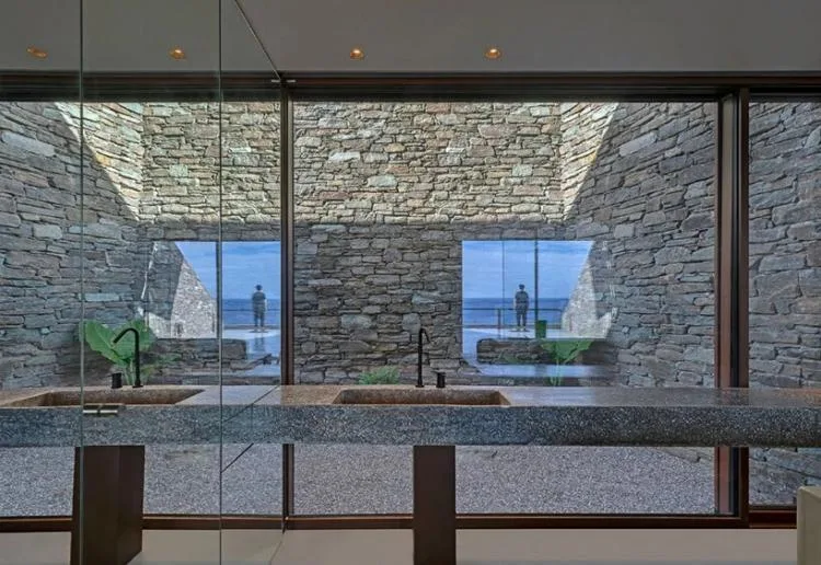BIM Architecture | Embedded Underground 'Cave' Residences, Greece/Mold Architects
