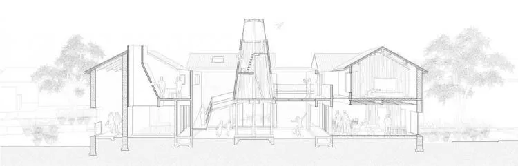 BIM Architecture | Interpretation of High Quality Competition Works | I hope to create a building that can be used to listen to the wind, rain, and sun