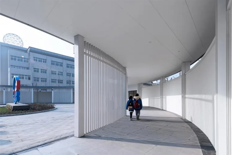 BIM Architecture | Rural Revitalization: Renovation of Township Middle Schools - Planning and Design of Xinrui Guhe Middle School in Quanjiao County/Shanghai Sixu Architecture