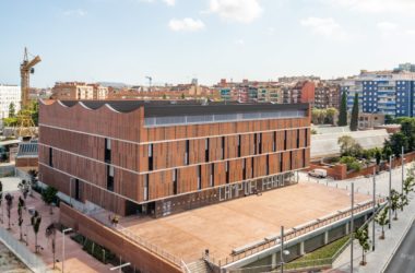 BIM Design for CAMP DEL FERRO Sports Center: Semi-Underground Stadium with Red Brick Walls-BIM WORLD