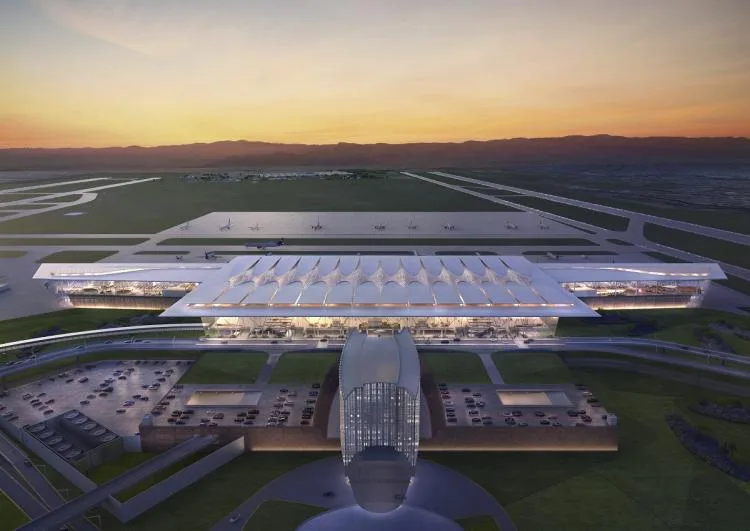 BIM Architecture | Guadalajara Airport Terminal 2: CRTKL creates a net zero transportation hub for the ancient city of Mexico