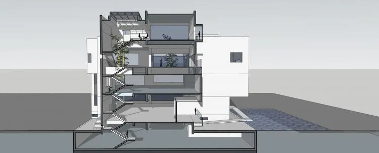 BIM architecture | Natural growth in crevices: China Huludao Delintang Industrial Building Design Practice/DJ+Architectural Design Firm