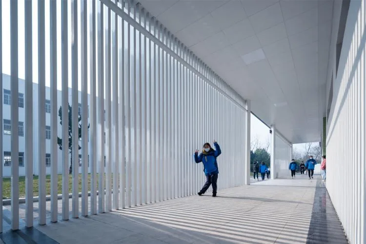 BIM Architecture | Rural Revitalization: Renovation of Township Middle Schools - Planning and Design of Xinrui Guhe Middle School in Quanjiao County/Shanghai Sixu Architecture