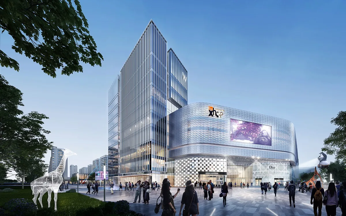 BIM Architecture | Everyone Xinhong Wanjin City/Di'ao Modu MUDO Architects
