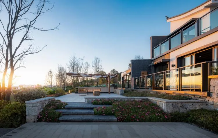 BIM Architecture | Landscape Design of Dali's Small Courtyard Central Living Experience Center/MANG Grid Landscape