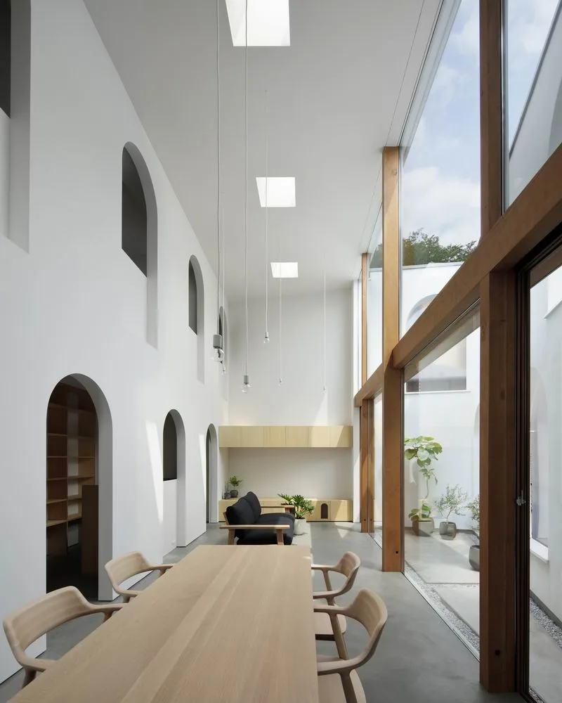 BIM architecture | Clever ideas for housing space in densely populated residential areas in Japan | Independent housing in Japan