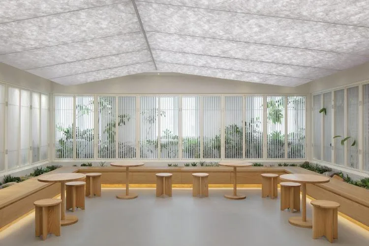 BIM Architecture | Emotional Separation, Between Interior and Exterior - Pu She Tea Room Design/Introduction Studio