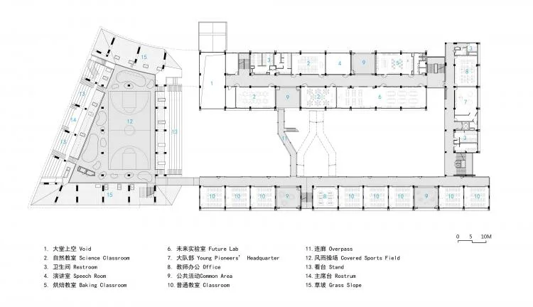 BIM Architecture | Enlightenment of Order - Huazhan Campus of Shanghai Gao'an Road No.1 Primary School/Shanshui Xiu Architectural Firm