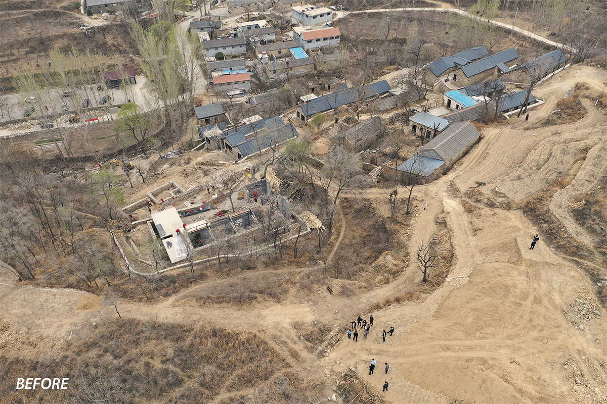 BIM Architecture | New Life of Twelve Homesteads: Revitalization and Renewal of Dongximen Village in Tai'an/Meng Fanhao - ad · line+studio
