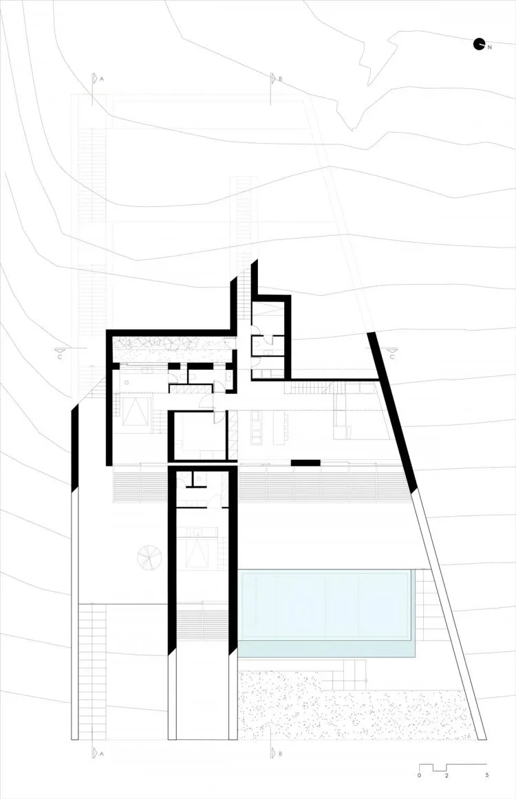 BIM Architecture | Embedded Underground 'Cave' Residences, Greece/Mold Architects