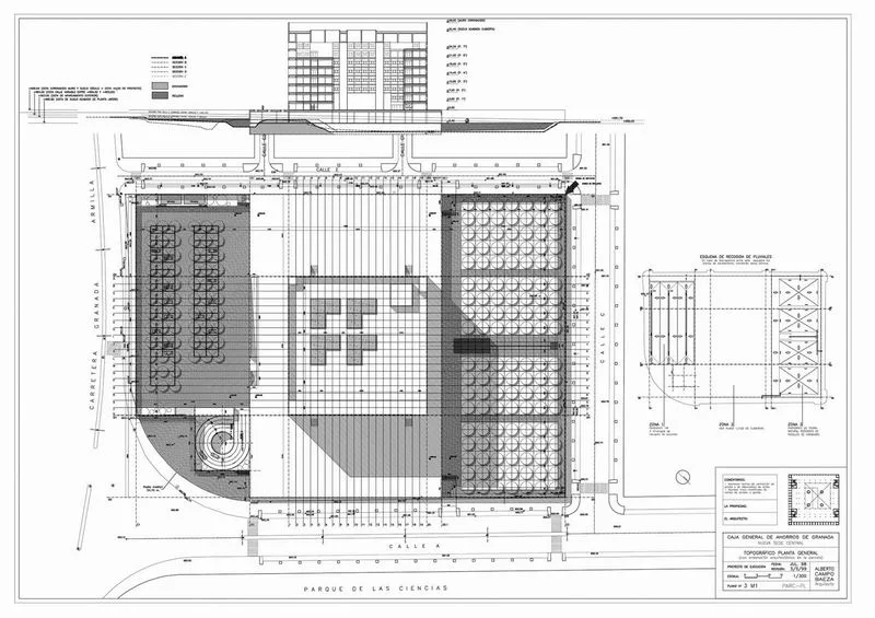 BIM Architecture | Classic Project: The Story of Light and Concrete | Granada Savings Bank Headquarters