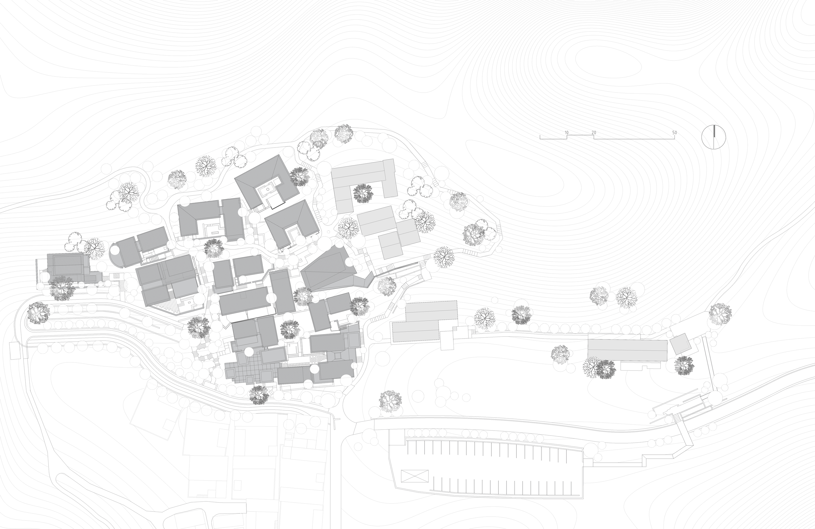 BIM Architecture | New Life of Twelve Homesteads: Revitalization and Renewal of Dongximen Village in Tai'an/Meng Fanhao - ad · line+studio