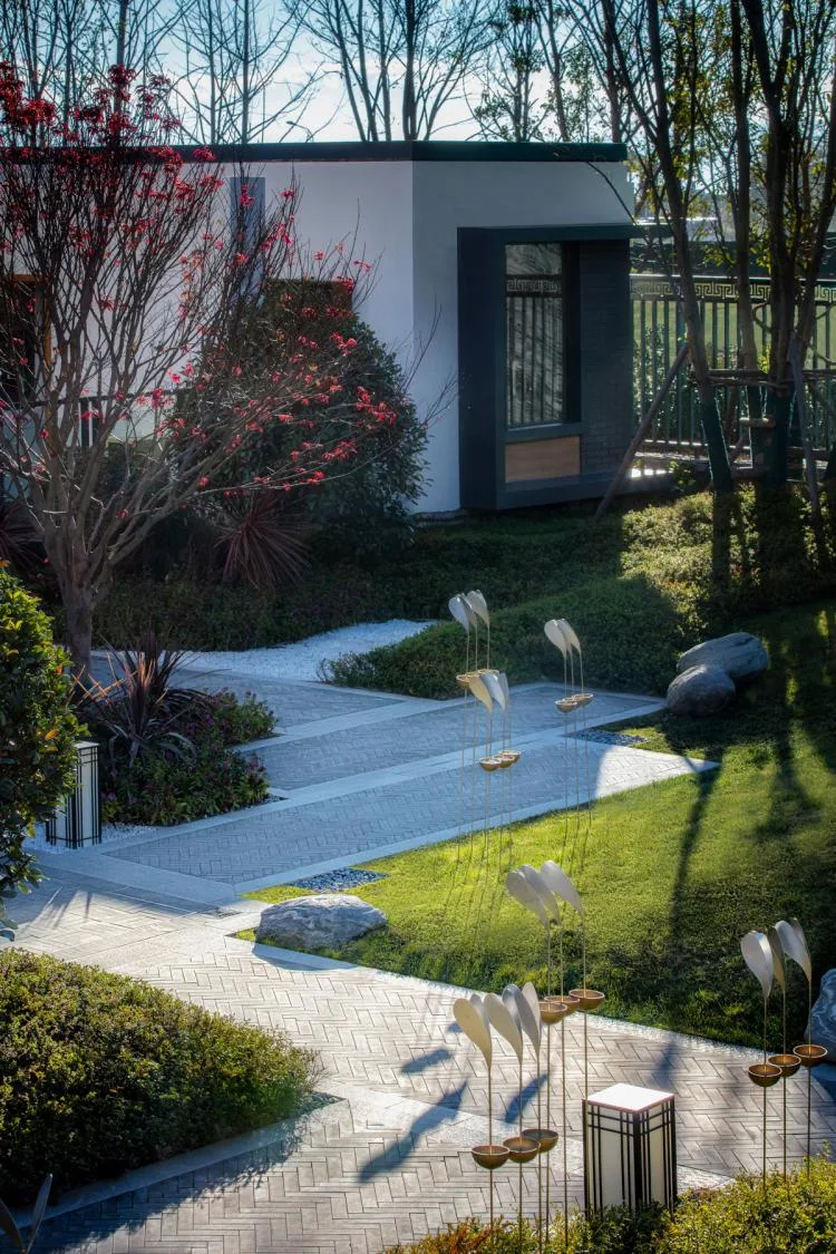 BIM Architecture | Landscape Design of Dali's Small Courtyard Central Living Experience Center/MANG Grid Landscape