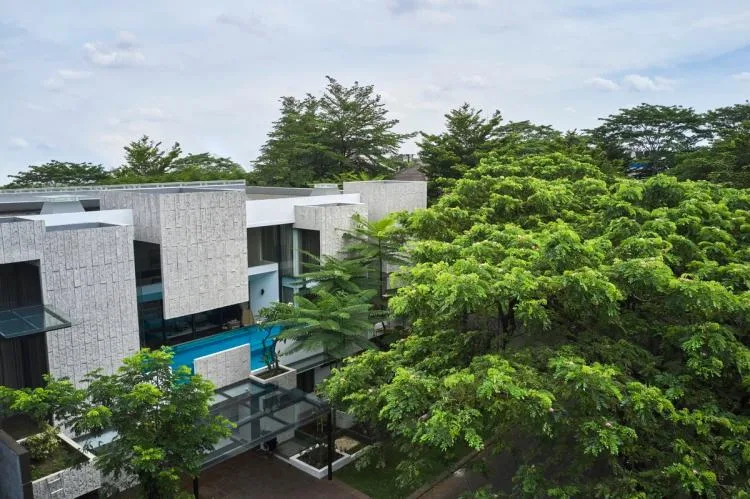 BIM Architecture | Indonesia Natural Lighting Experimental Residential/RAD+ar