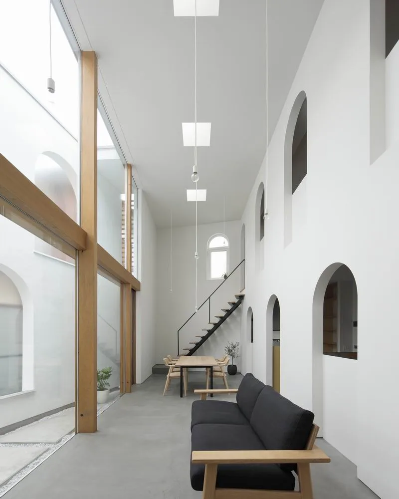 BIM architecture | Clever ideas for housing space in densely populated residential areas in Japan | Independent housing in Japan