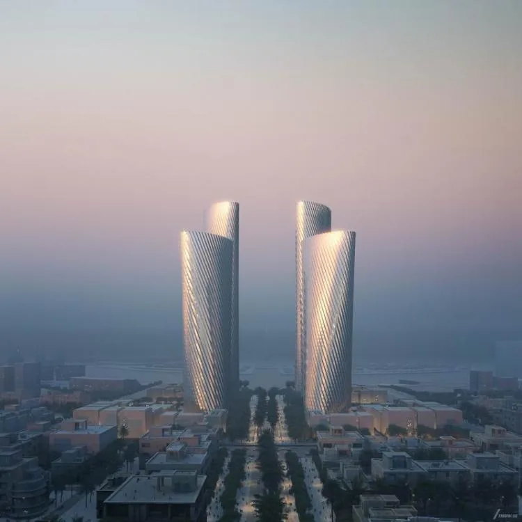 BIM Architecture | Norman Foster's New Works | Qatar Lusail Tower