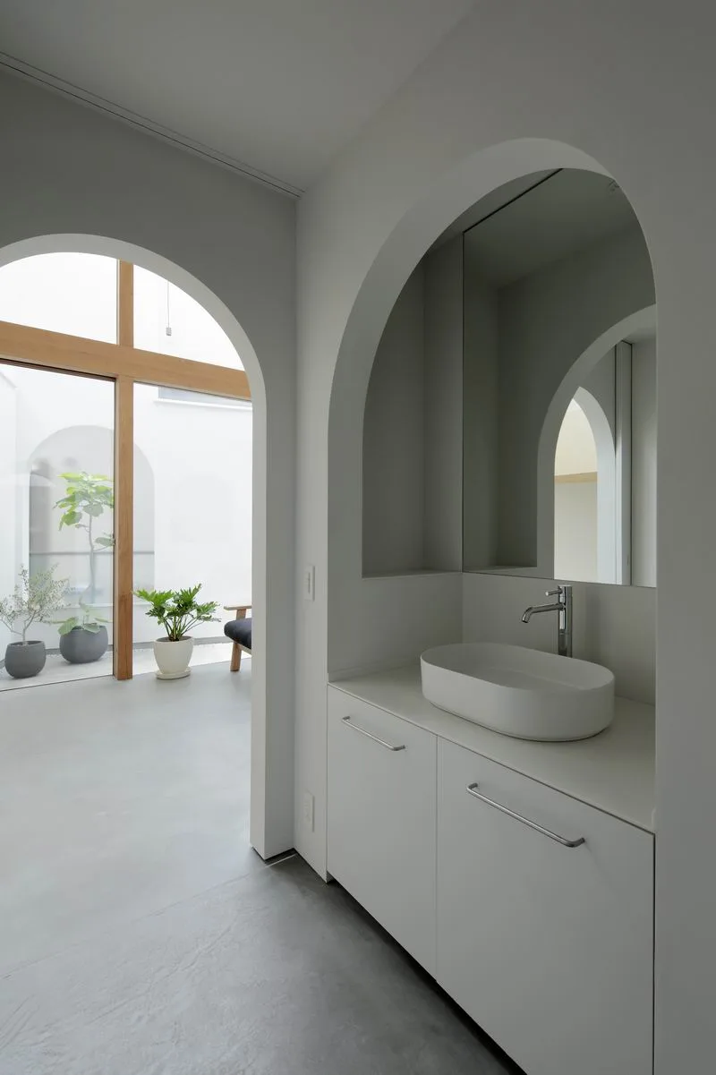 BIM architecture | Clever ideas for housing space in densely populated residential areas in Japan | Independent housing in Japan