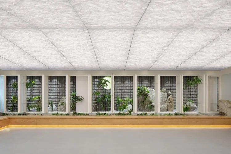 BIM Architecture | Emotional Separation, Between Interior and Exterior - Pu She Tea Room Design/Introduction Studio