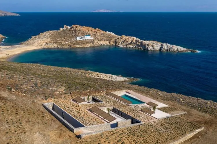 BIM Architecture | Embedded Underground 'Cave' Residences, Greece/Mold Architects