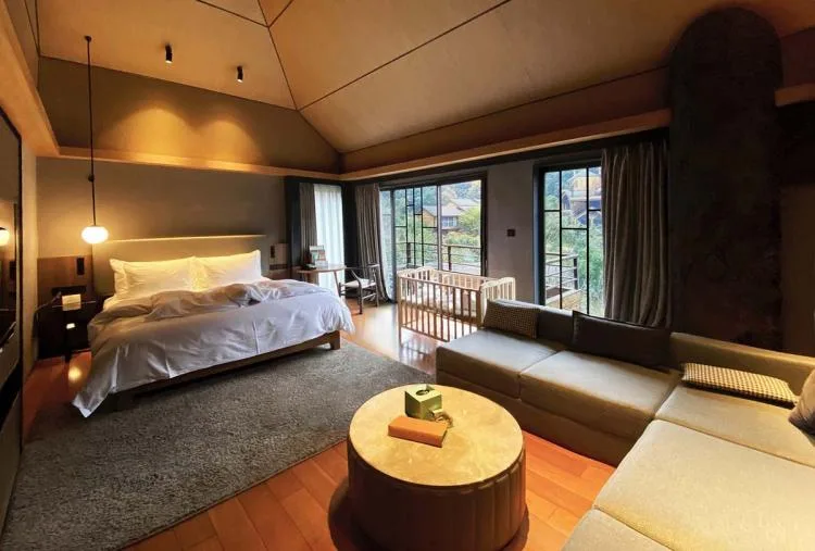 BIM Architecture | Hangzhou Kaiyuan Senbo Resort Hotel "Tree House": Crowded and Pushing "Dwarfs"/Wang Hui Architecture Studio