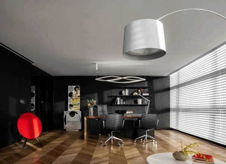 BIM Architecture | Botong Investment Office Design: Efficient Engine Triggered by Spatial Emotions/Gao Zhiqiang, AFFD Design Firm