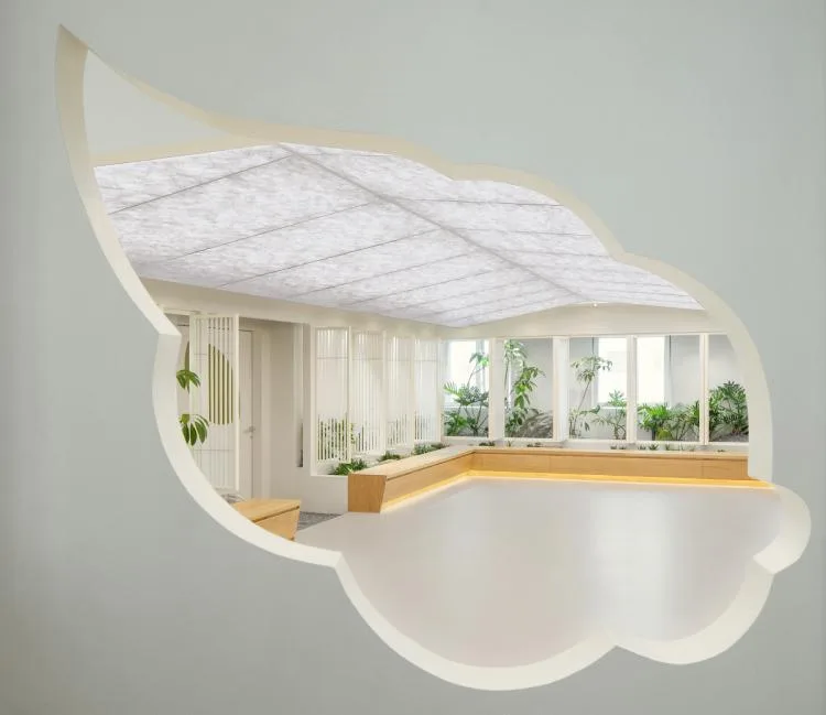 BIM Architecture | Emotional Separation, Between Interior and Exterior - Pu She Tea Room Design/Introduction Studio