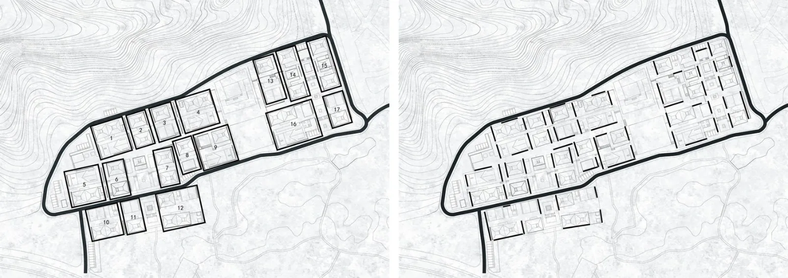 BIM Architecture | Liangzhu Qiujiawu Master Village/Zhonglian Left and Right Architecture