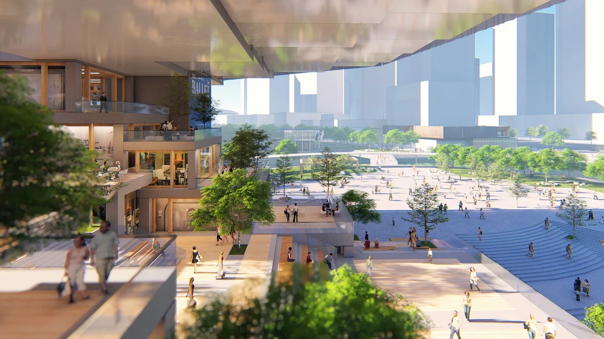 BIM Architecture | Bid winning Proposal for Shenzhen Cultural Center New Building - Cultural Ark/Internal Building+China Construction Technology