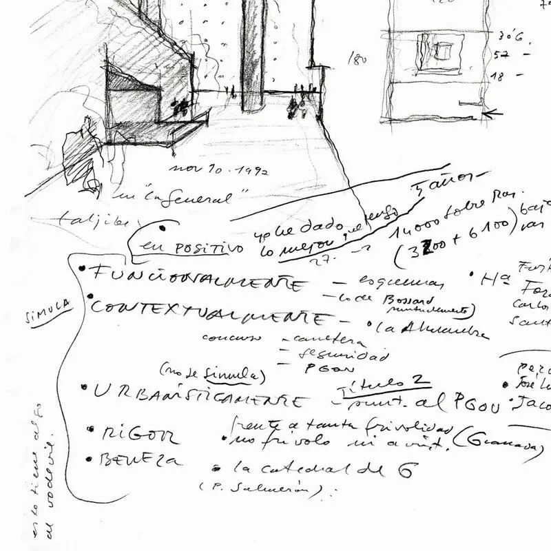 BIM Architecture | Classic Project: The Story of Light and Concrete | Granada Savings Bank Headquarters