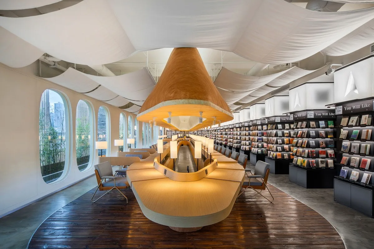 BIM Architecture | Gutenberg Xinghan Bookstore: Creating Scene Space/Untamed Architecture