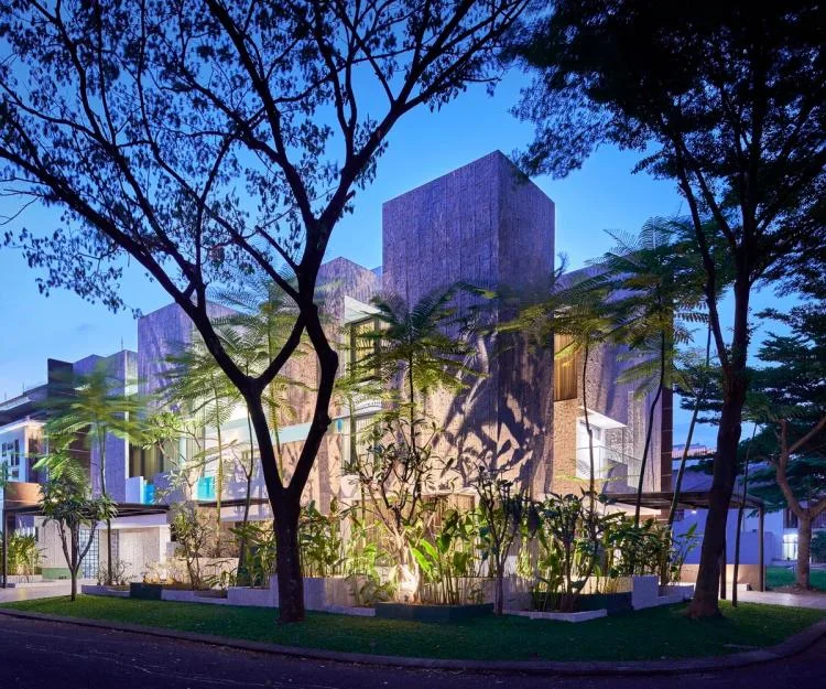 BIM Architecture | Indonesia Natural Lighting Experimental Residential/RAD+ar