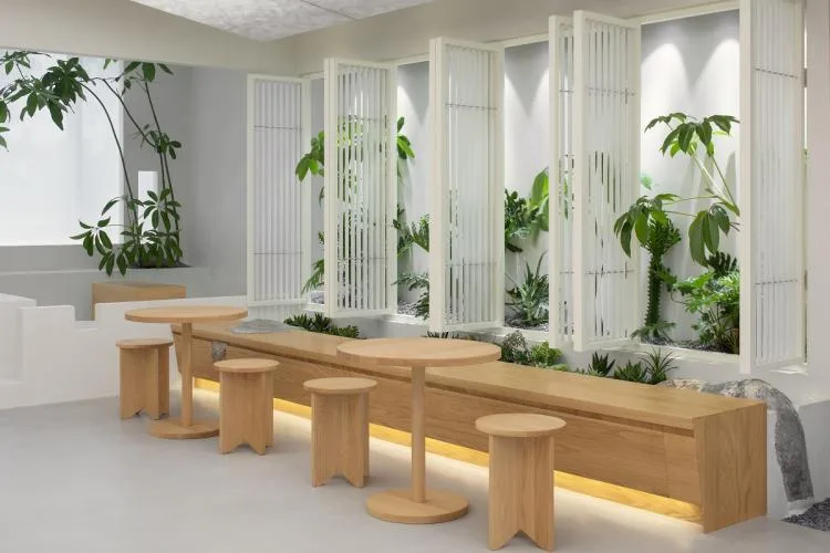 BIM Architecture | Emotional Separation, Between Interior and Exterior - Pu She Tea Room Design/Introduction Studio