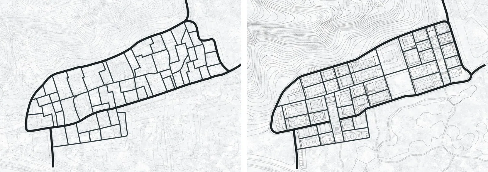 BIM Architecture | Liangzhu Qiujiawu Master Village/Zhonglian Left and Right Architecture