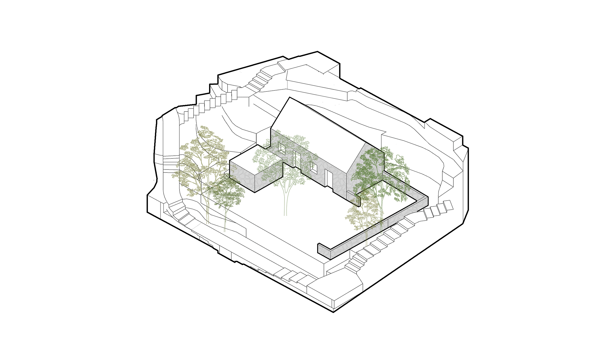 BIM Architecture | New Life of Twelve Homesteads: Revitalization and Renewal of Dongximen Village in Tai'an/Meng Fanhao - ad · line+studio