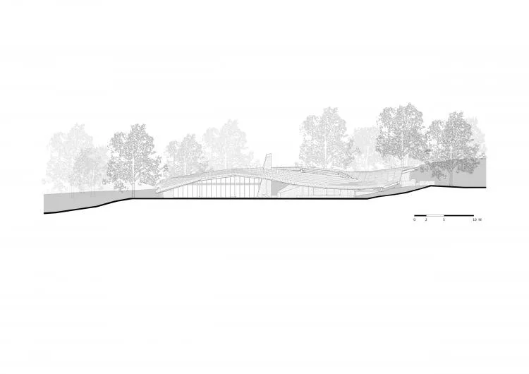 BIM Architecture | Hylla Cloud Natural Experience Center: Fuzzy Boundaries/Gad