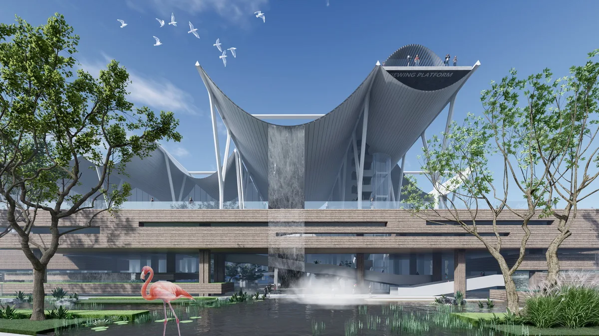 BIM Architecture | Shenzhen Mangrove Wetland Museum Competition Finalist Proposal/Internal Architecture+Prolar Architecture+Botao Landscape