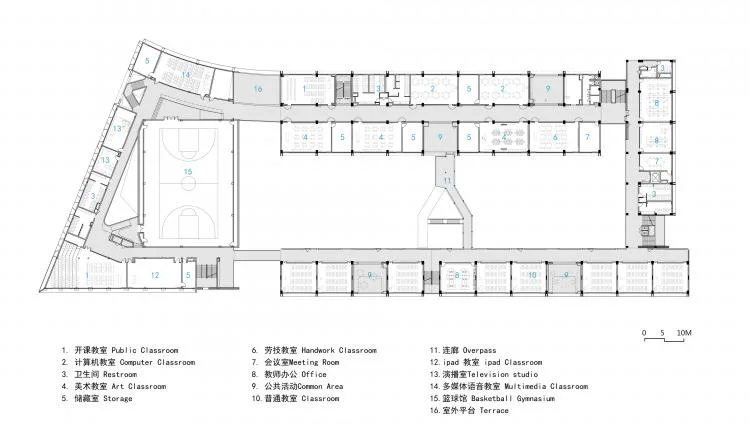 BIM Architecture | Enlightenment of Order - Huazhan Campus of Shanghai Gao'an Road No.1 Primary School/Shanshui Xiu Architectural Firm