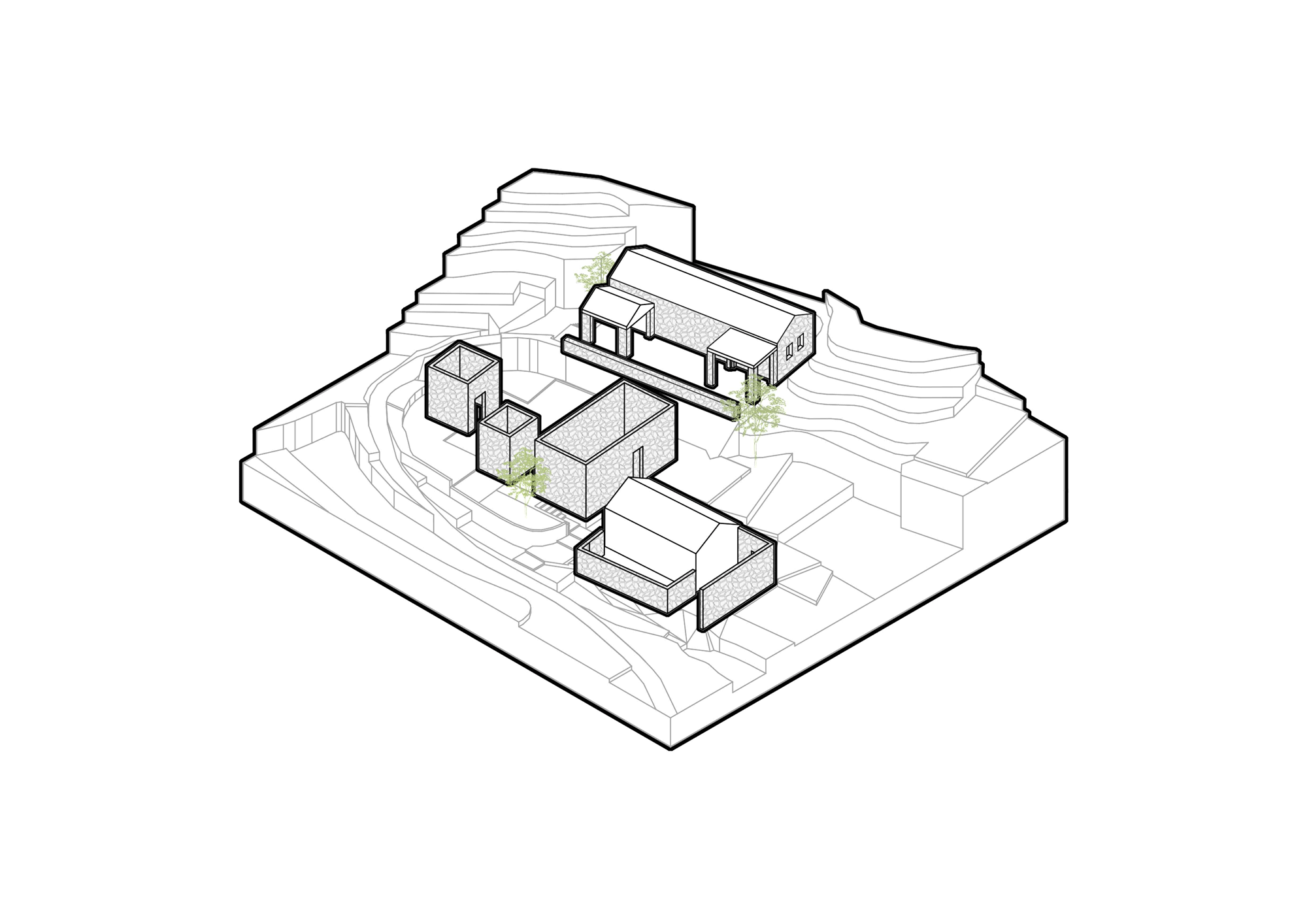 BIM Architecture | New Life of Twelve Homesteads: Revitalization and Renewal of Dongximen Village in Tai'an/Meng Fanhao - ad · line+studio