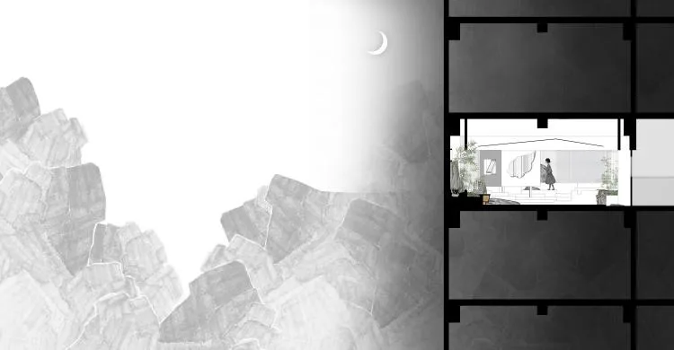 BIM Architecture | Emotional Separation, Between Interior and Exterior - Pu She Tea Room Design/Introduction Studio