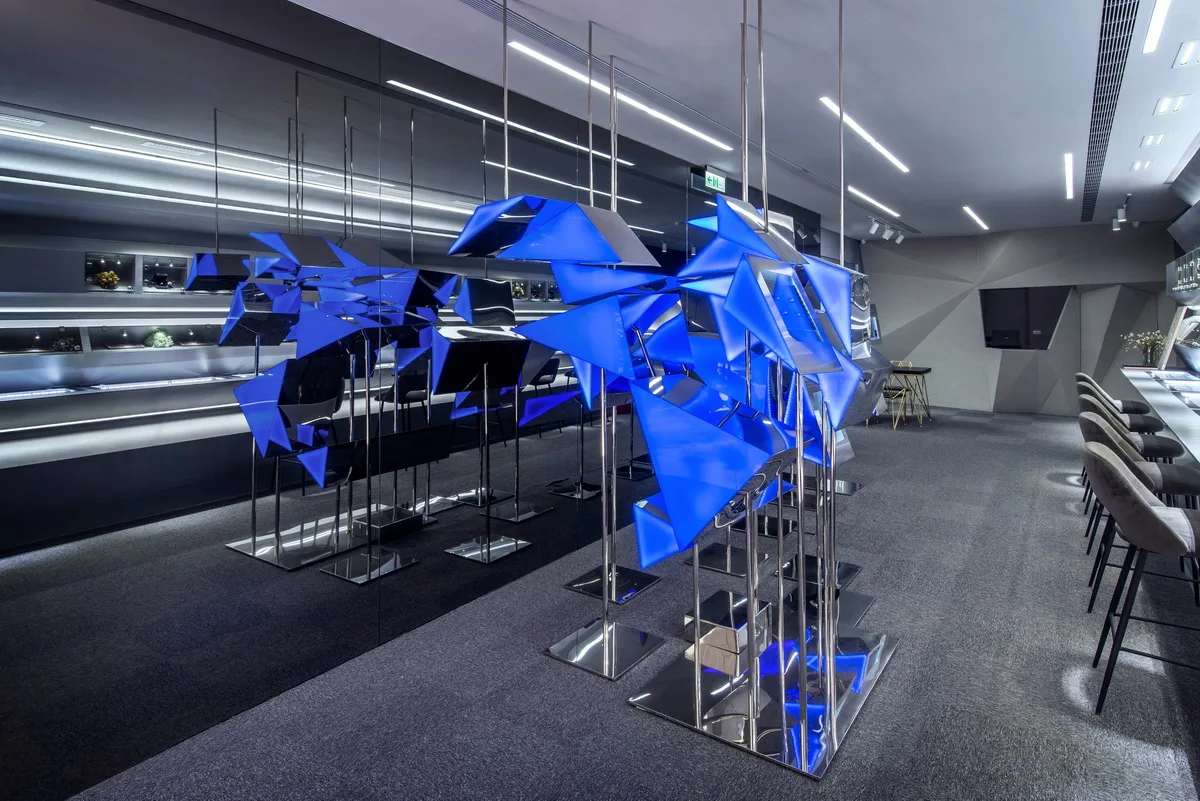 BIM Architecture | Every Pieces of Mine, Taipei/Pingjie Design, World Diamond Taipei Store