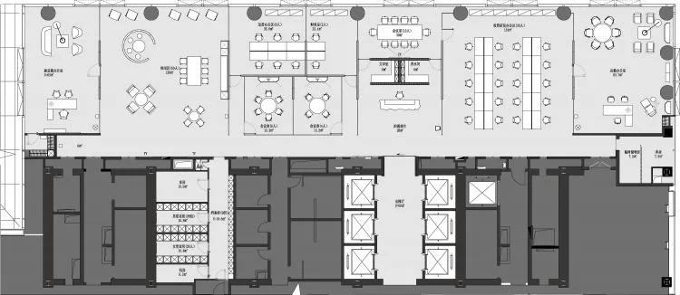 BIM Architecture | Botong Investment Office Design: Efficient Engine Triggered by Spatial Emotions/Gao Zhiqiang, AFFD Design Firm