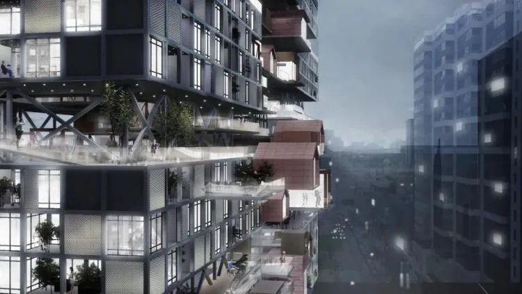 BIM Architecture | Second Prize of 2020 Benchmark Cup | Resilient Community of Qingyin Co living in Response to Epidemic and Aging Issues