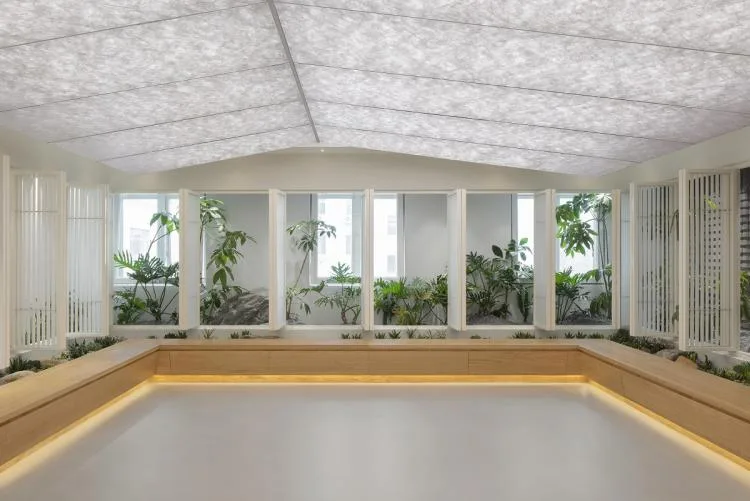 BIM Architecture | Emotional Separation, Between Interior and Exterior - Pu She Tea Room Design/Introduction Studio